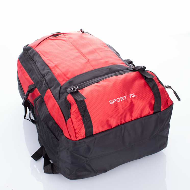 Euroline Túrahátizsák 70L piros színben