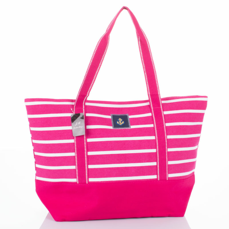 Nagyméretű Strandtáska pink színben