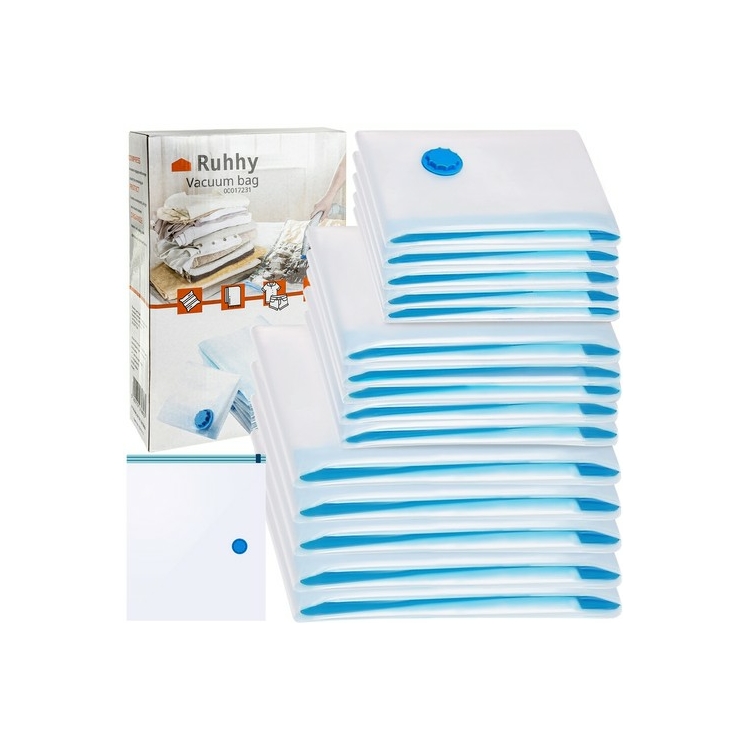 Bőröndrendező vákumzsák 15 darabos készlet