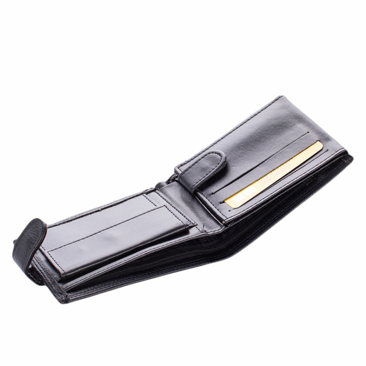 GIULIO Autós pénztárca fekete színben díszdobozban