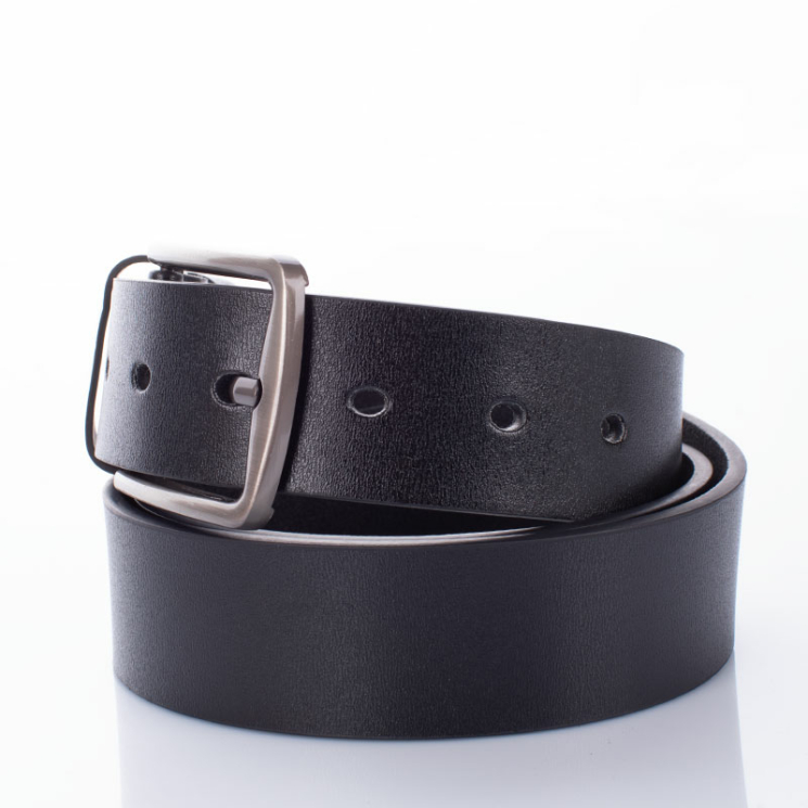 Férfi öv fekete színben 120 cm