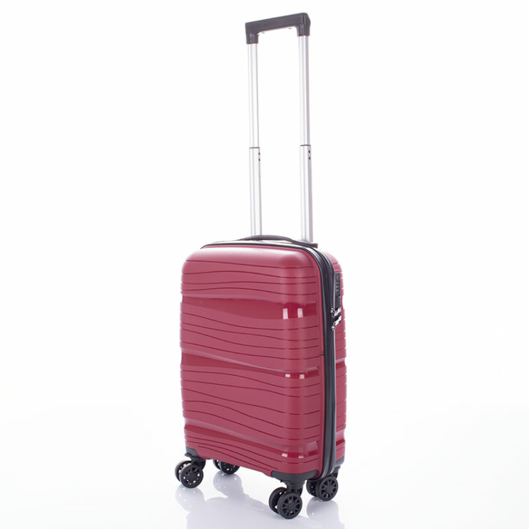 Travelway Strapabíró Polipropilén Kabin Bőrönd 50 cm kivehető kerékkel