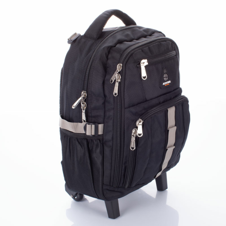 Ultraerős Aoking kabinméretű gurulós hátizsák XS méret