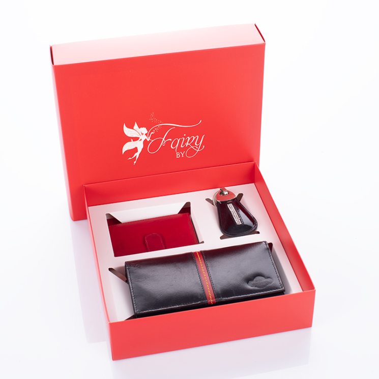 Fairy  pénztárca kártyatartó kulcstartó ajándékcsomag