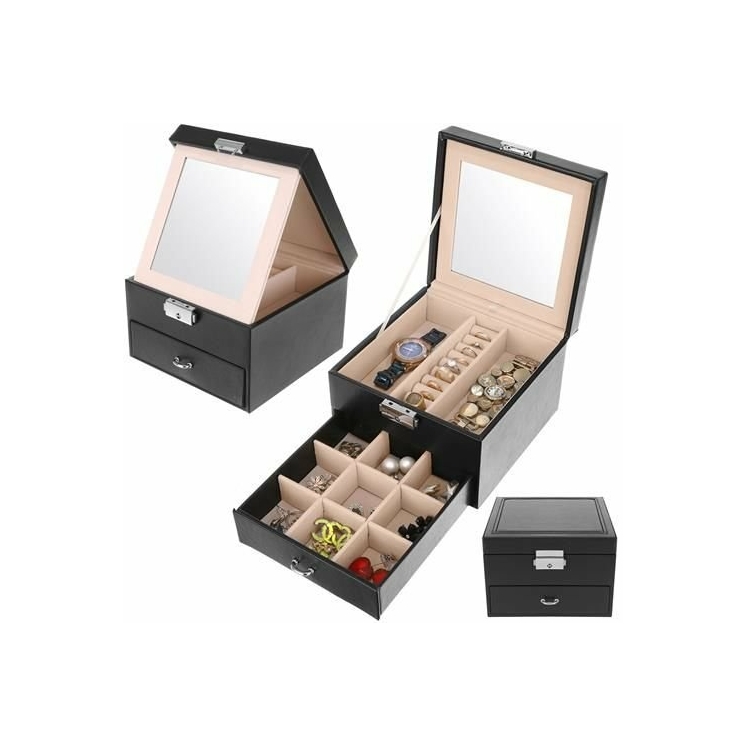 Ékszerdoboz Beautylush tükörrel