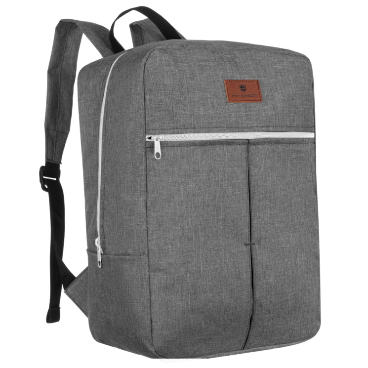 Peterson Fedélzeti hátizsák Ryanair fedélzeti ingyenes méret 40 x 20 x 25 cm