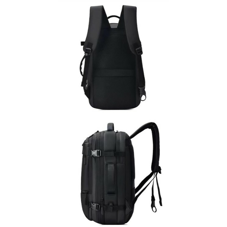 Vízálló fedélzeti méretű hátizsák USB töltővel bővíthető