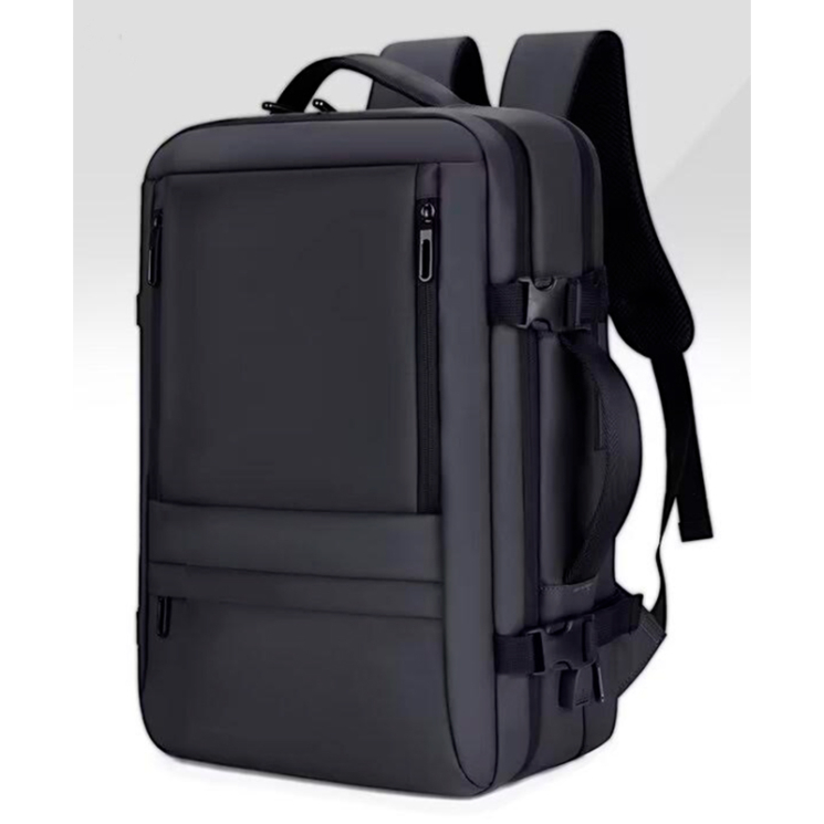 Kabin méretű laptophátizsák USB csatlakozóval / bővíthető