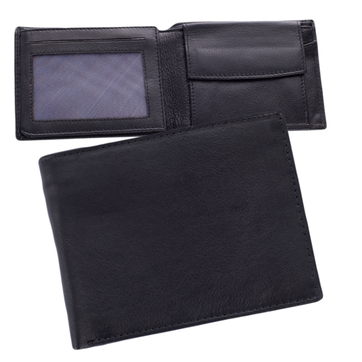 Prémium minőségű GIULIO valódi bőr férfi pénztárca 