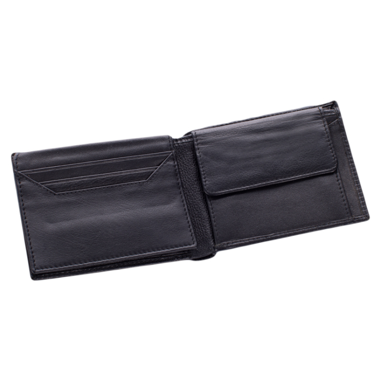 Prémium minőségű GIULIO valódi bőr férfi pénztárca 
