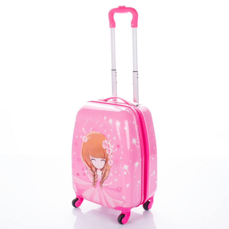 Kislány mintás gyermek bőrönd