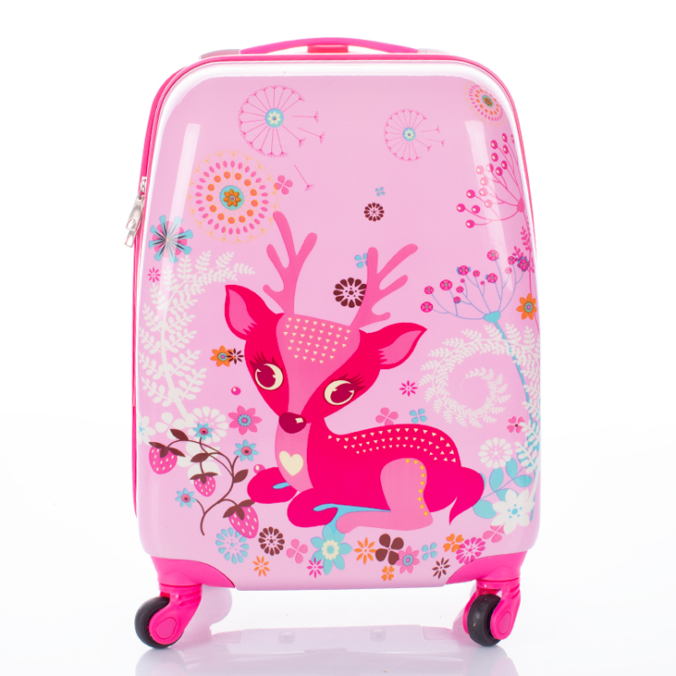 Őzike mintás gyermek bőrönd