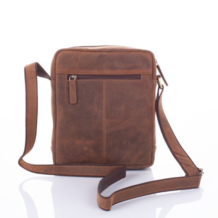  Prémium minőségű GIULIO COLLECTION, Valódi bőr férfi oldaltáska 