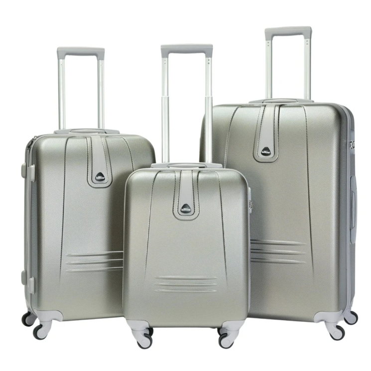 Bontour CLASSIC Bőrönd Szett Ezüst 120740 Silver