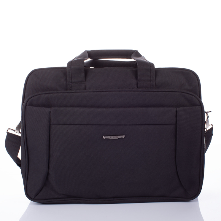 Fekete üzleti táska laptoptartóval 