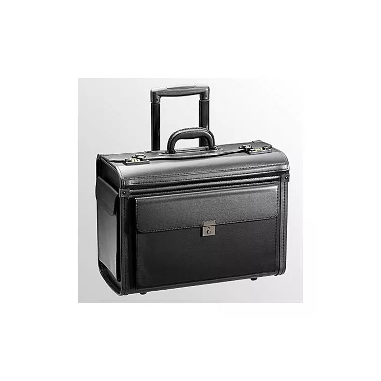 Gurulós pilótatáska  fekete színben