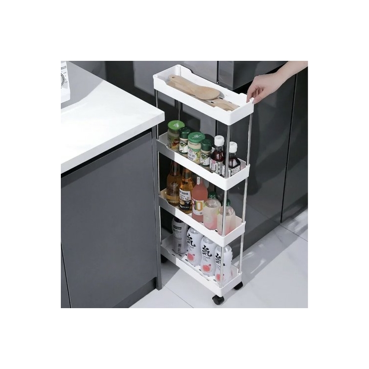 Mobil konyhai fűrdőszoba gurulós polc