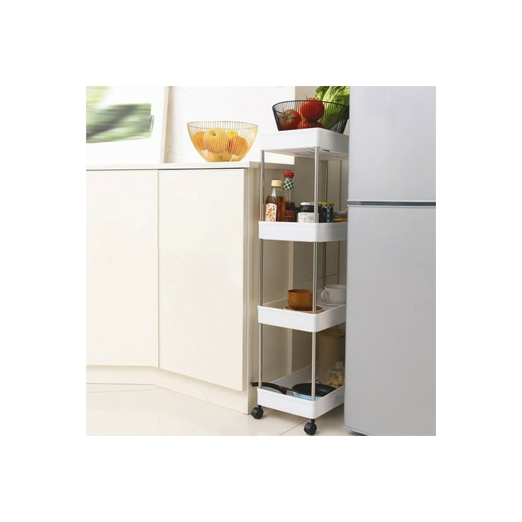 Mobil konyhai fűrdőszoba gurulós polc