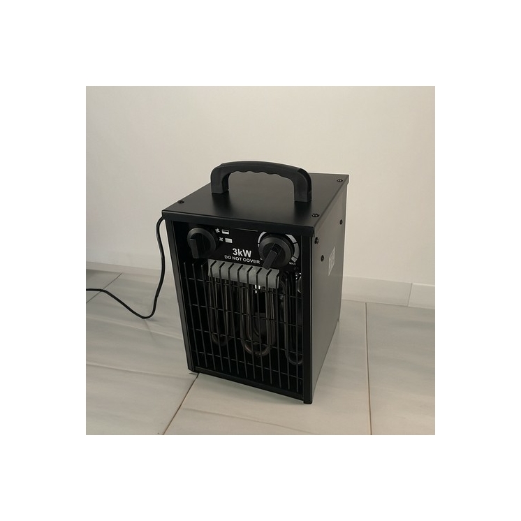 NAGY TELJESÍTMÉNYŰ ELEKTROMOS FŰTŐBERENDEZÉS VENTILÁTORRAL