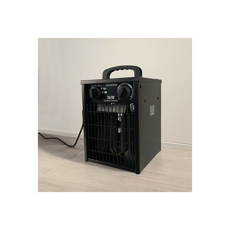 NAGY TELJESÍTMÉNYŰ ELEKTROMOS FŰTŐBERENDEZÉS VENTILÁTORRAL