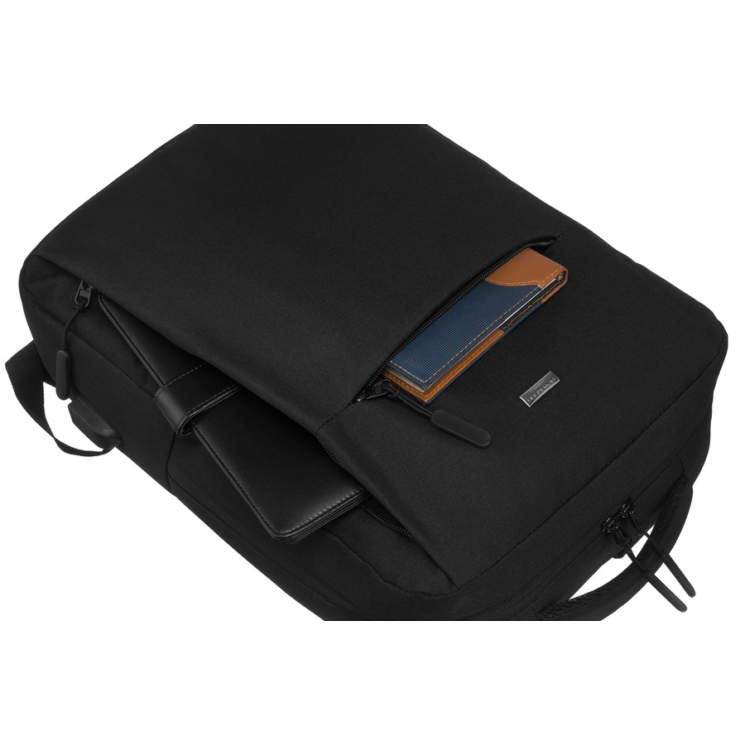 Városi, üzleti laptop hátizsák USB porttal 