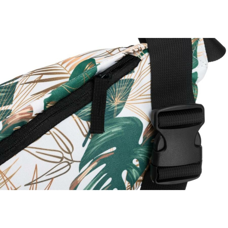 Tágas női övtáska divatos mintával