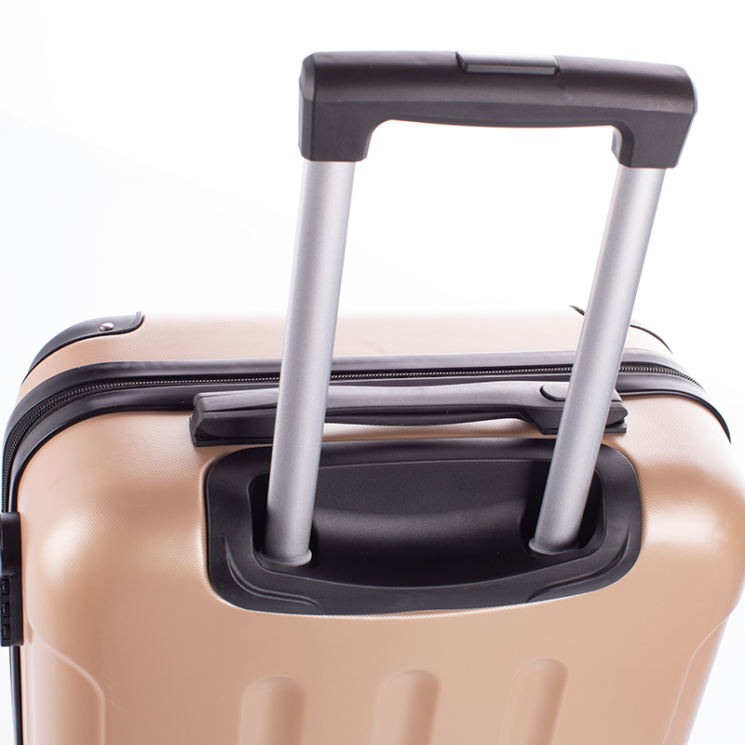 Keményfalú Bőrönd kabin méret: 55 x 40 x 20 cm kivehető  dupla  kerékkel