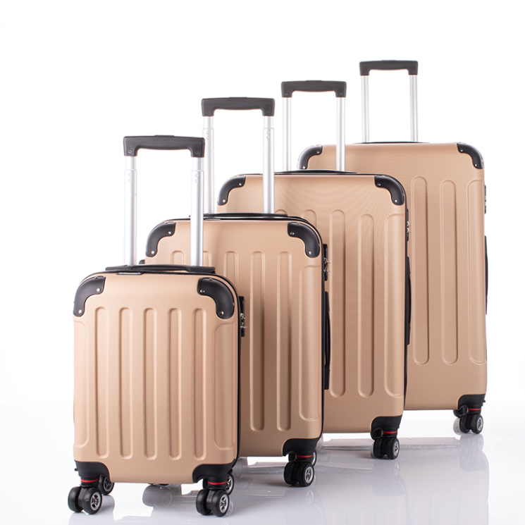 4 részes bőrönd szett dupla kerékkel