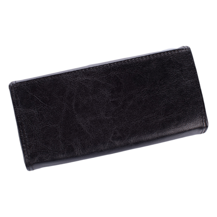 Fekete színű brifkó pénztárca 