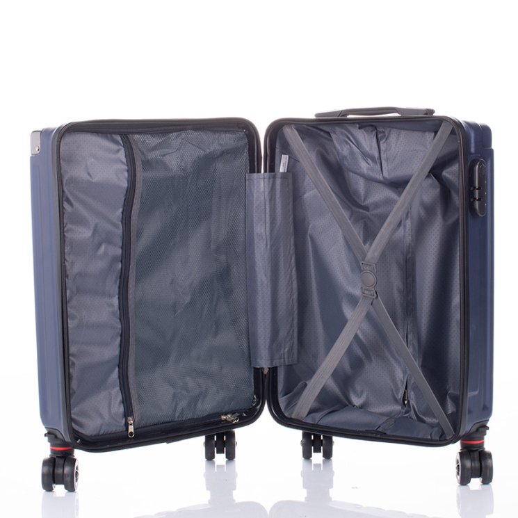 Bőrönd kabin méret 55x40x20cm dupla kerékkel