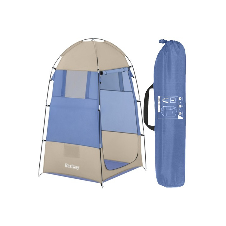 Zuhanyzó - átöltöző sátor Kék színben