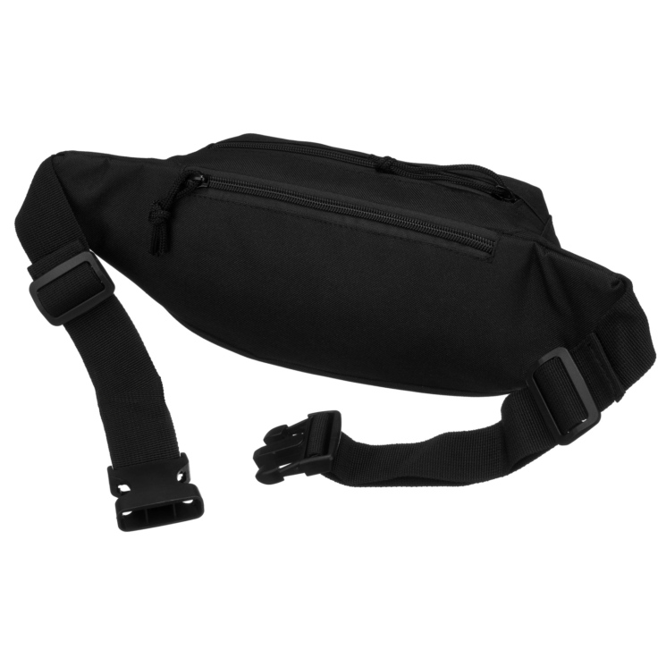 3 zsebes övtáska fekete színben