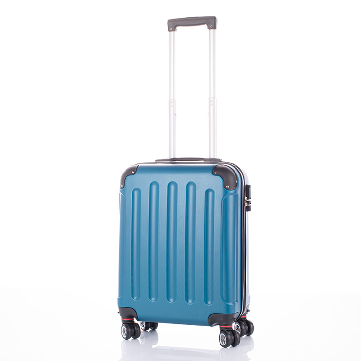 Keményfalú Bőrönd kabin méret: 55 x 40 x 20 cm kivehető  dupla  kerékkel