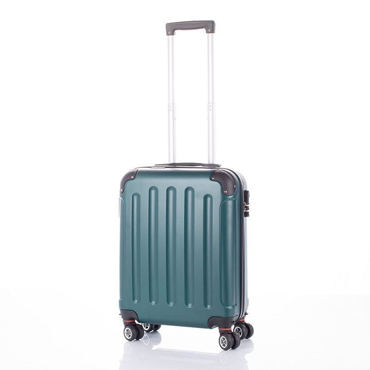 Keményfalú Bőrönd kabin méret: 55 x 40 x 20 cm kivehető  dupla  kerékkel