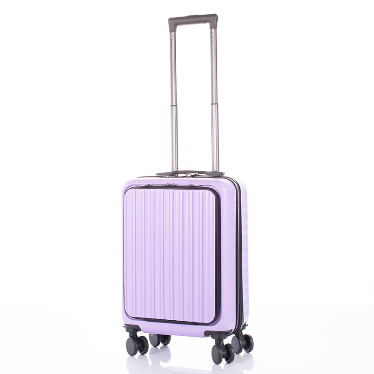 Kabin méretű bőrönd laptoptartóval TSA zárral 55 x 40 x 23 cm pohártartó résszel