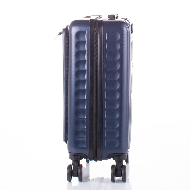 Kabin méretű bőrönd laptoptartóval TSA zárral 55 x 40 x 23 cm pohártartó résszel