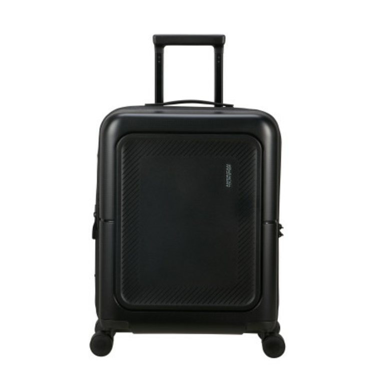 AMERICAN TOURISTER DASHPOP SPINNER 55/20 EXP TSA TRUE BLACK