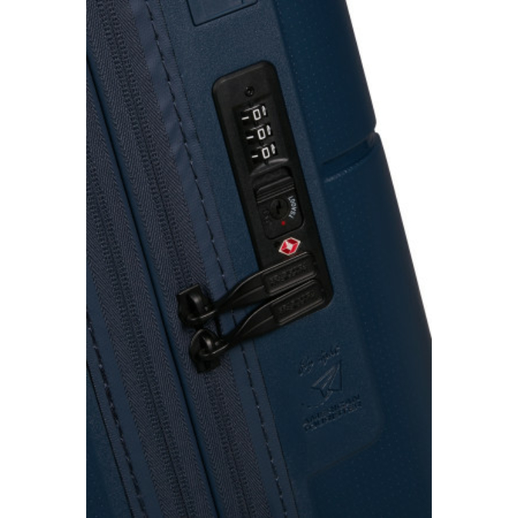 AMERICAN TOURISTER DASHPOP SPINNER 55/20 EXP TSA TRUE MIDNIGHT BLUE