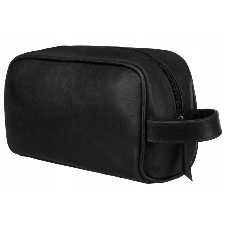 Valódi Bőr férfi kozmetikai táska Extra kiegészítőkkel