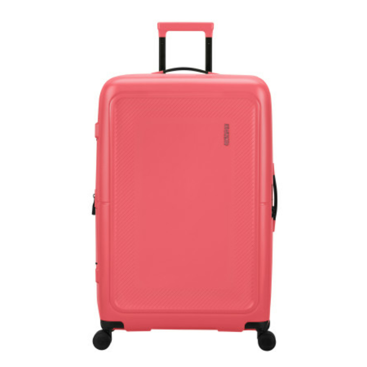 AMERICAN TOURISTER DASHPOP SPINNER 77/28 EXP TSA SUGAR PINK