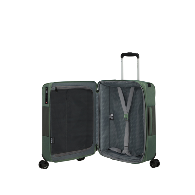 SAMSONITE VAYCAY SPINNER 55/20 EXP DF PISTACHIO GREEN