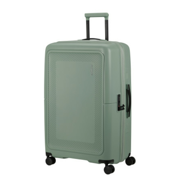 AMERICAN TOURISTER DASHPOP SPINNER 77/28 EXP TSA ICEBERG GREEN