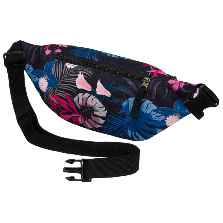 Tágas női Övtáska Divatos mintában