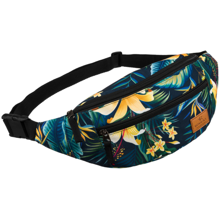 Tágas női Övtáska Divatos mintában