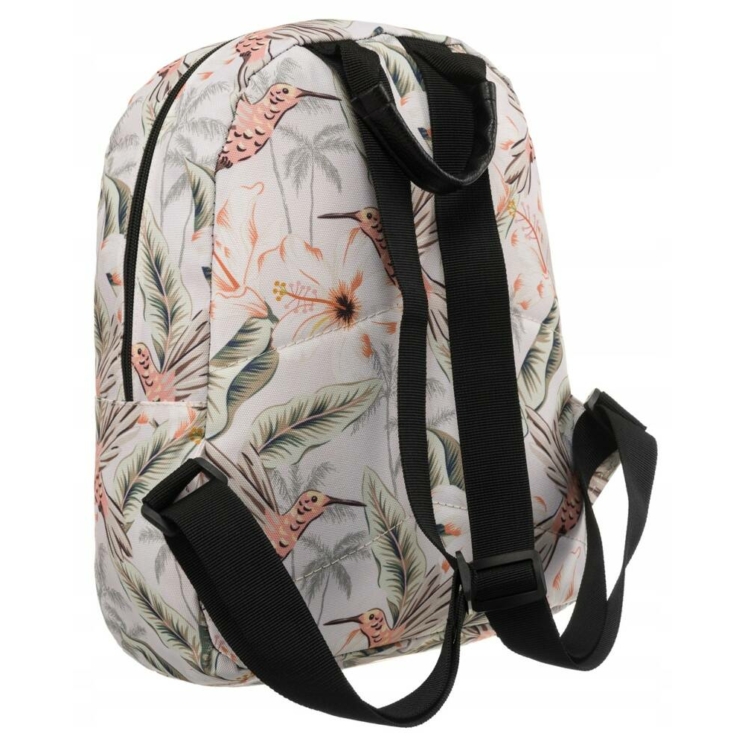 Tágas női városi hátizsák divatos mintában