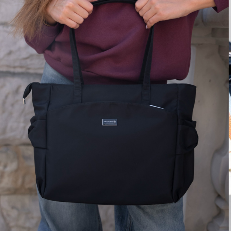 Sokzsebes városi női válltáska