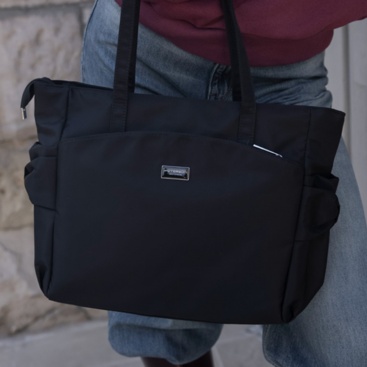 Sokzsebes városi női válltáska