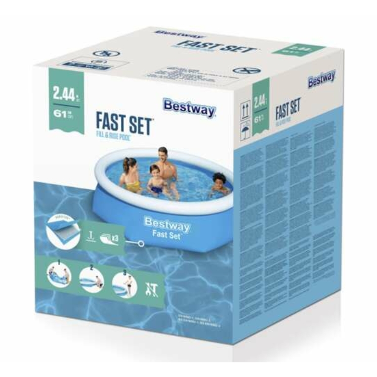Bestway Nagy kerti medence 244x61cm