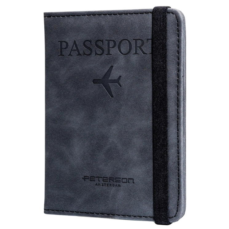Peterson Útlevéltartó fekete színben
