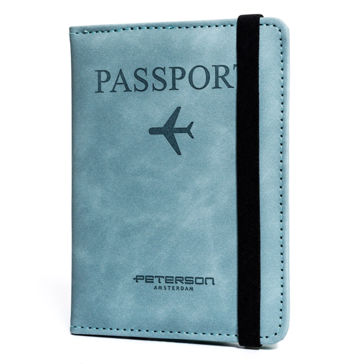 Peterson Útlevéltartó kék színben